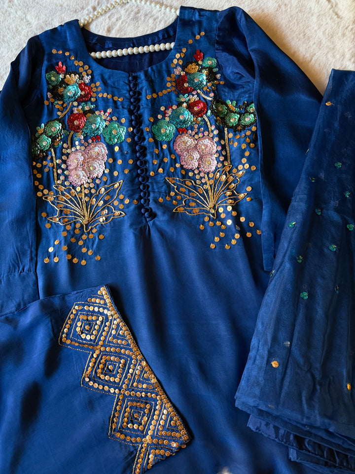 MUSE INSPIRED SILK FARSHI SHALWAR FRSH12