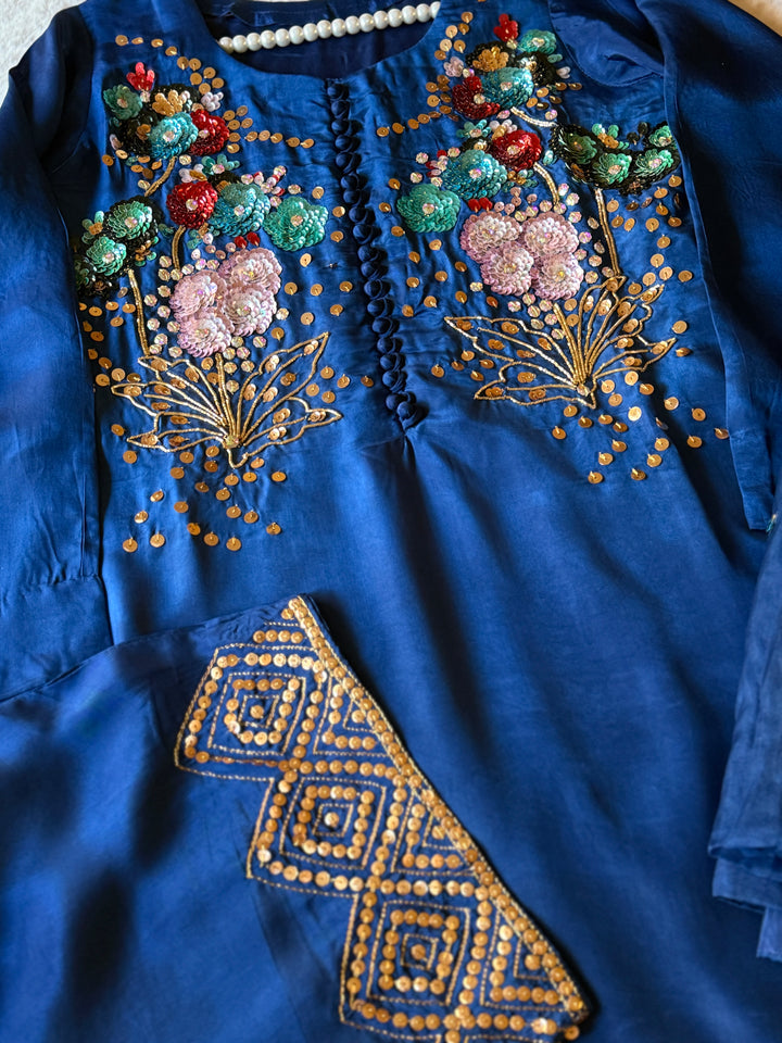 MUSE INSPIRED SILK FARSHI SHALWAR FRSH12