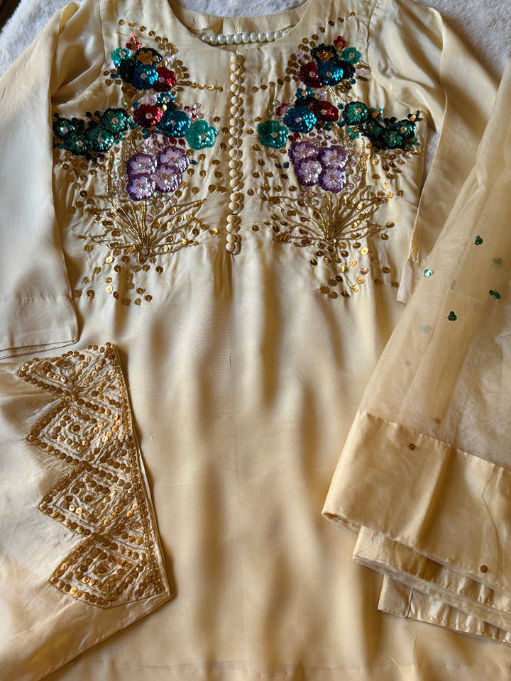 MUSE INSPIRED SILK FARSHI SHALWAR FRSH10