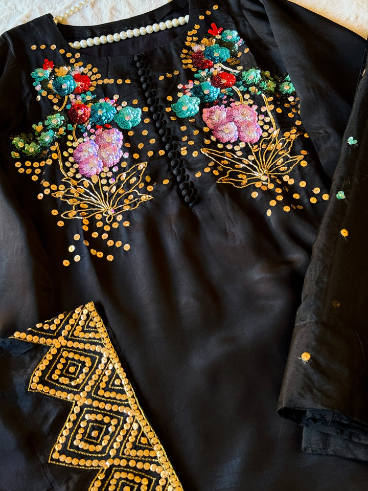 MUSE INSPIRED SILK FARSHI SHALWAR FRSH13