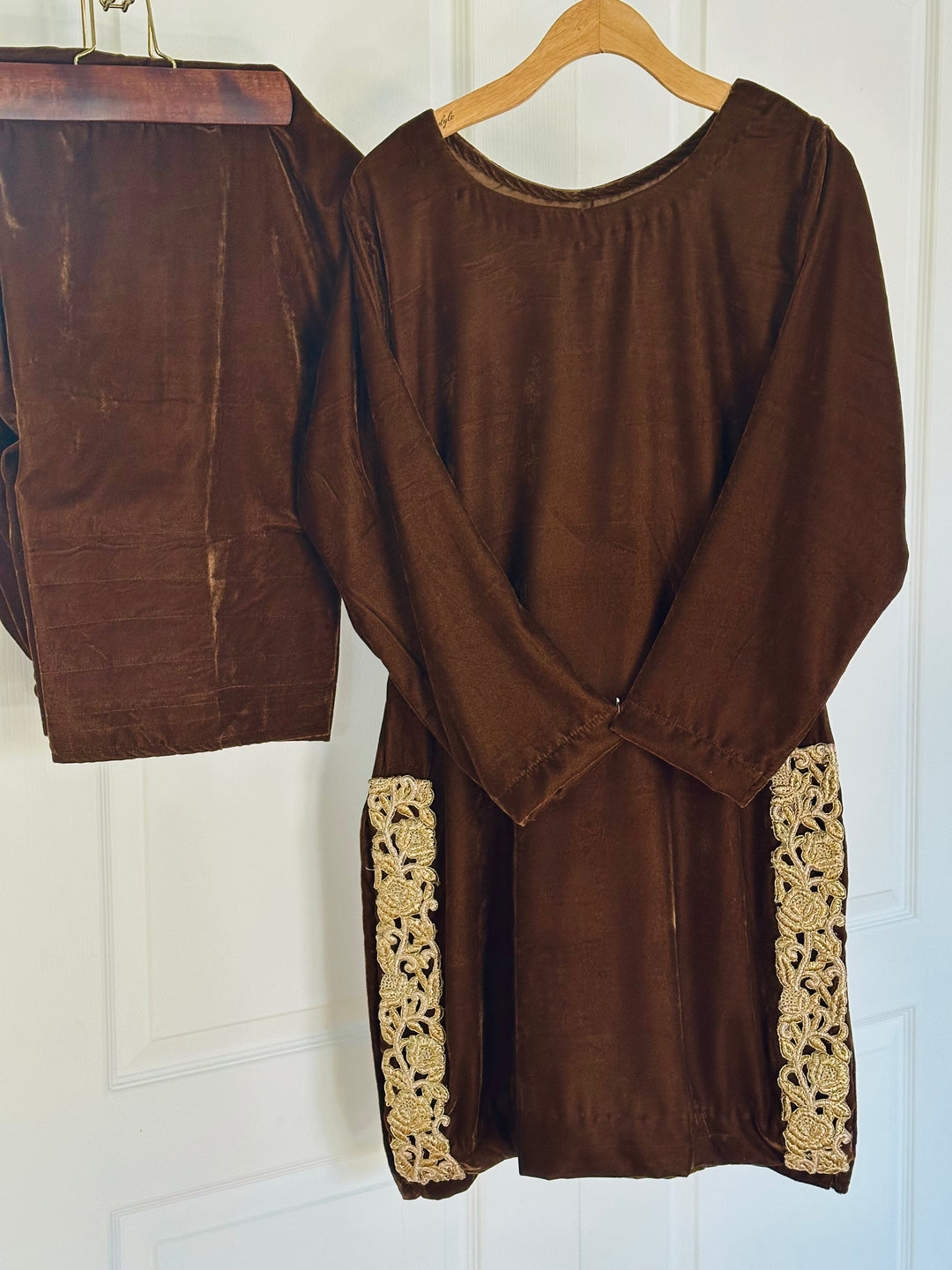 VELVET SHALWAR CO-ORDS SFVL10