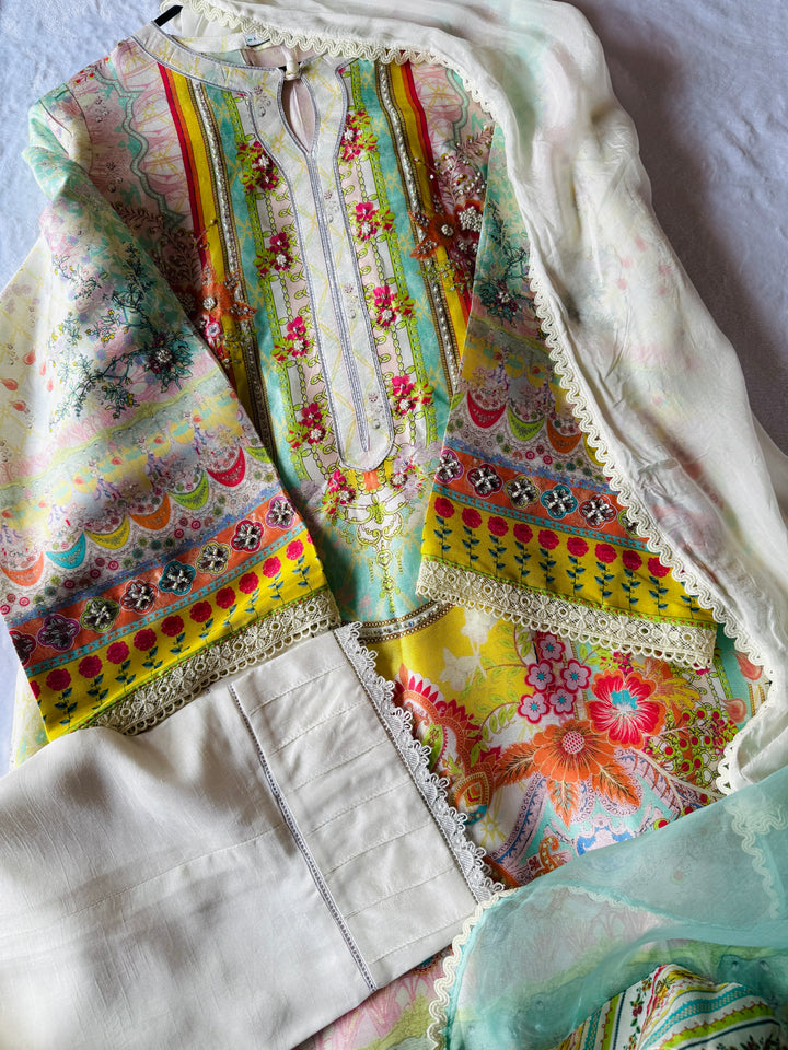 ANSAB JAHANGIR DIGITAL SILK CORA