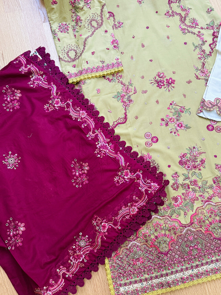 HUSSAIN REHAR LUXURY LAWN COLLECTION MINTED