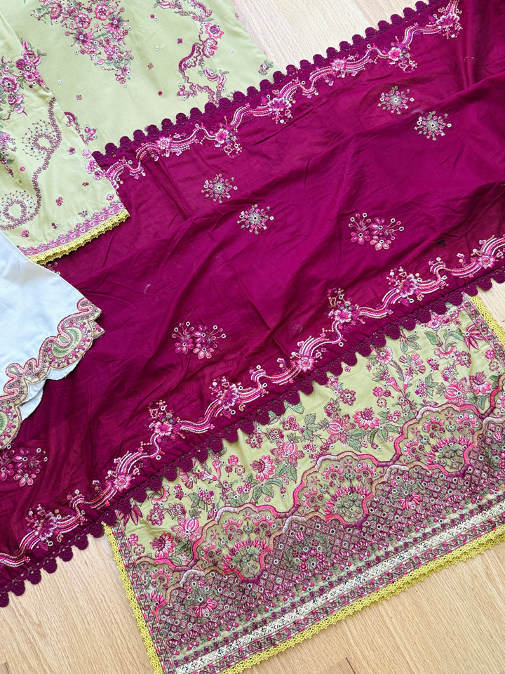 HUSSAIN REHAR LUXURY LAWN COLLECTION MINTED