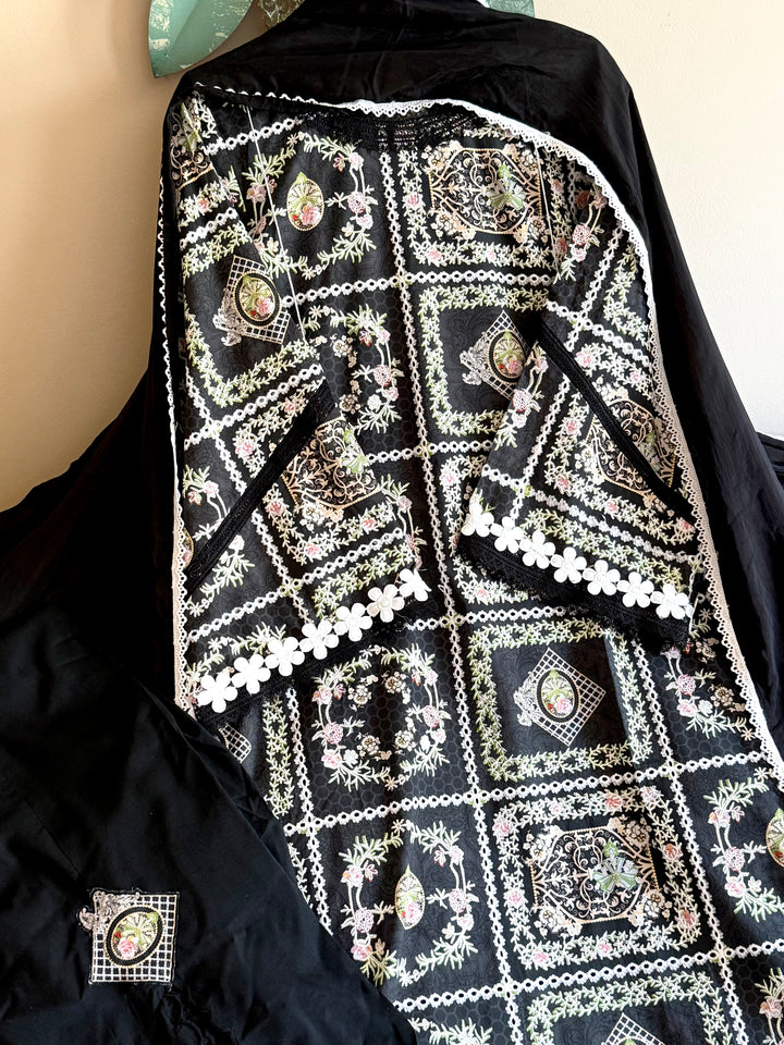 SCHIFFLI EMBROIDERED FARSHI SHALWAR SCFR03