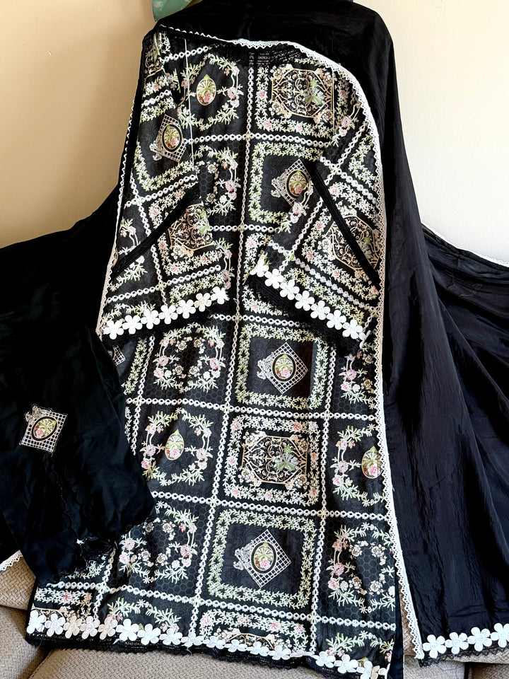 SCHIFFLI EMBROIDERED FARSHI SHALWAR SCFR03