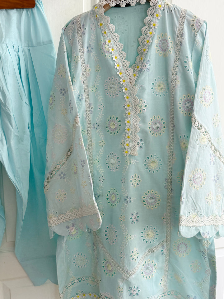 SCHIFFLI EMBROIDERED FARSHI SHALWAR SCFR05