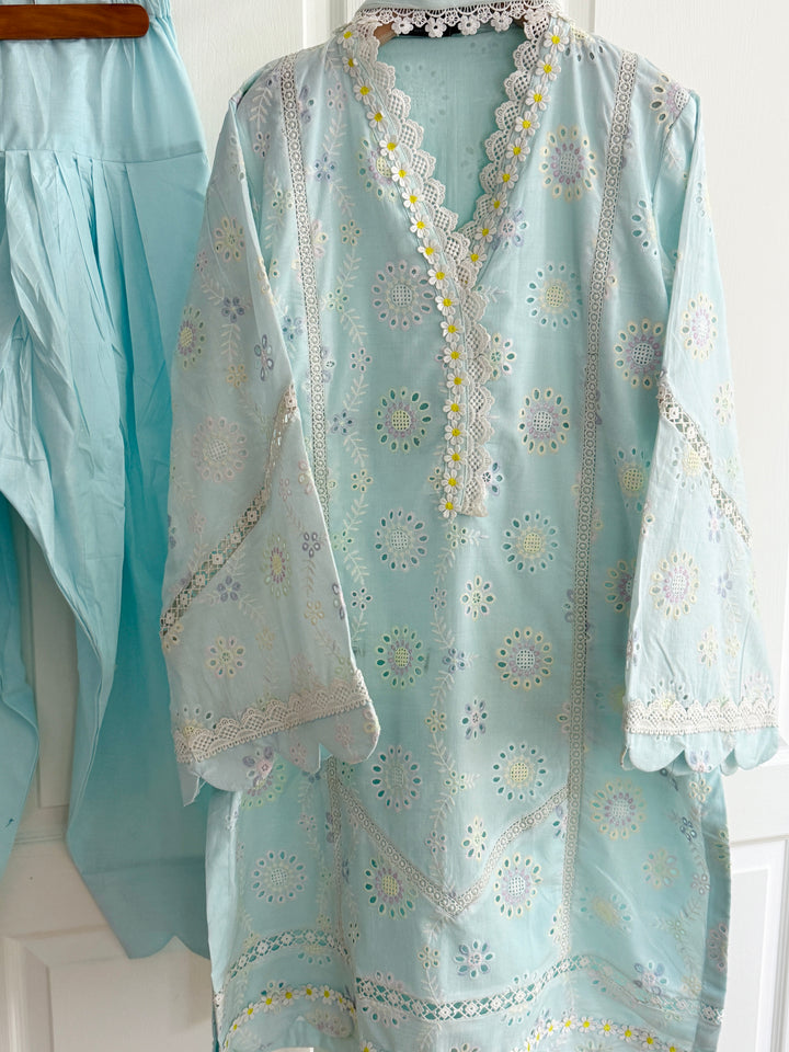 SCHIFFLI EMBROIDERED FARSHI SHALWAR SCFR05