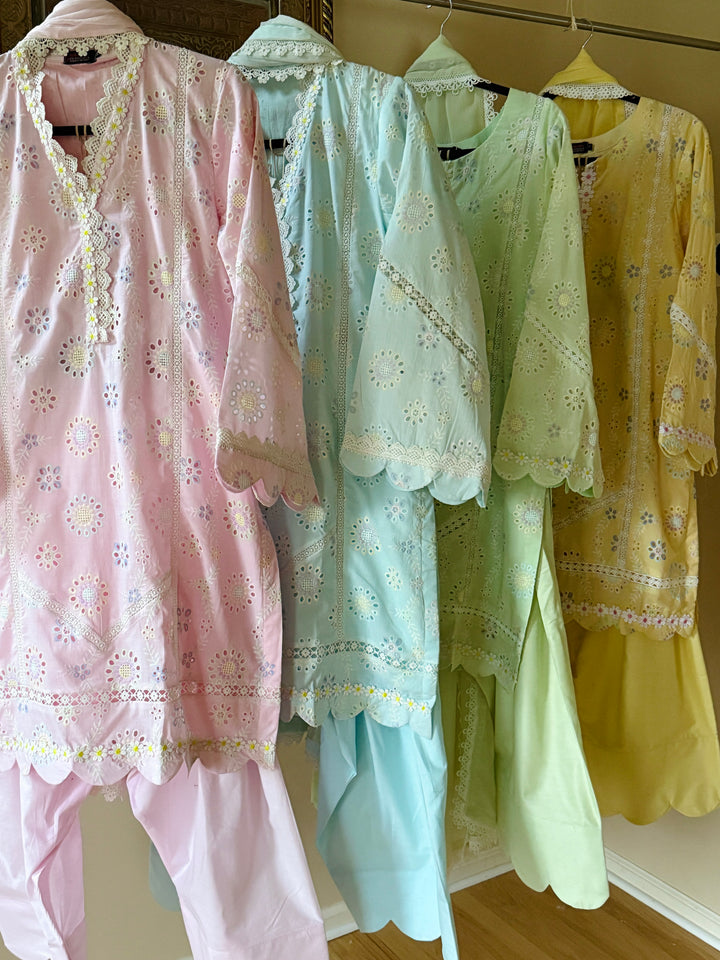 SCHIFFLI EMBROIDERED FARSHI SHALWAR SCFR05