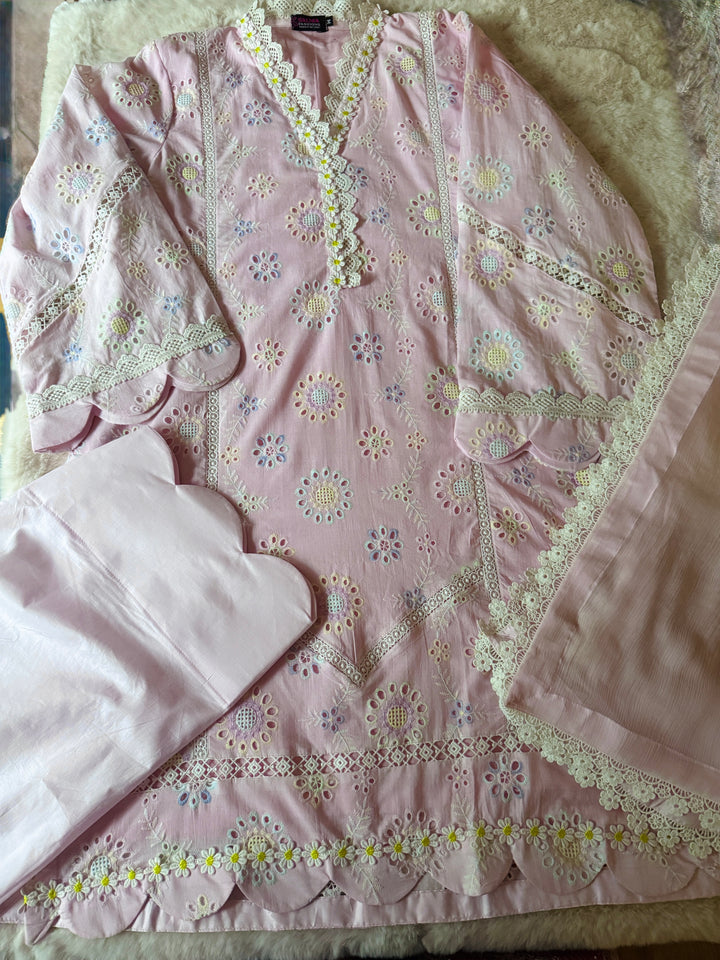 SCHIFFLI EMBROIDERED FARSHI SHALWAR SCFR04