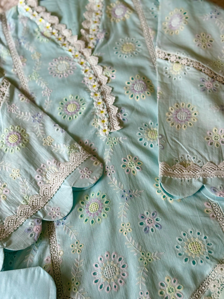 SCHIFFLI EMBROIDERED FARSHI SHALWAR SCFR05