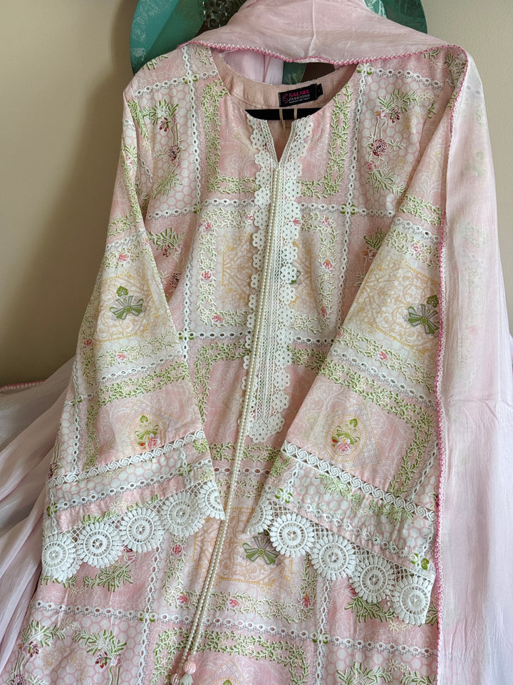 SCHIFFLI EMBROIDERED FARSHI SHALWAR SCFR02