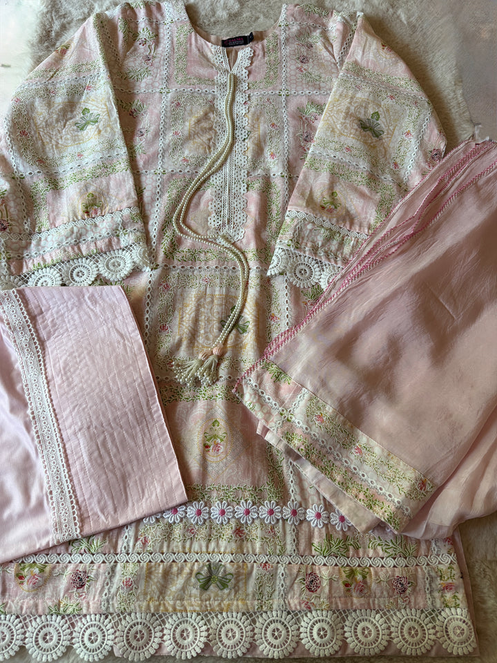 SCHIFFLI EMBROIDERED FARSHI SHALWAR SCFR02