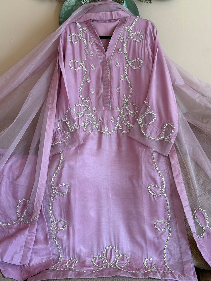 HEAVY SILK PARTYWEAR LONG STYLE MUSF02