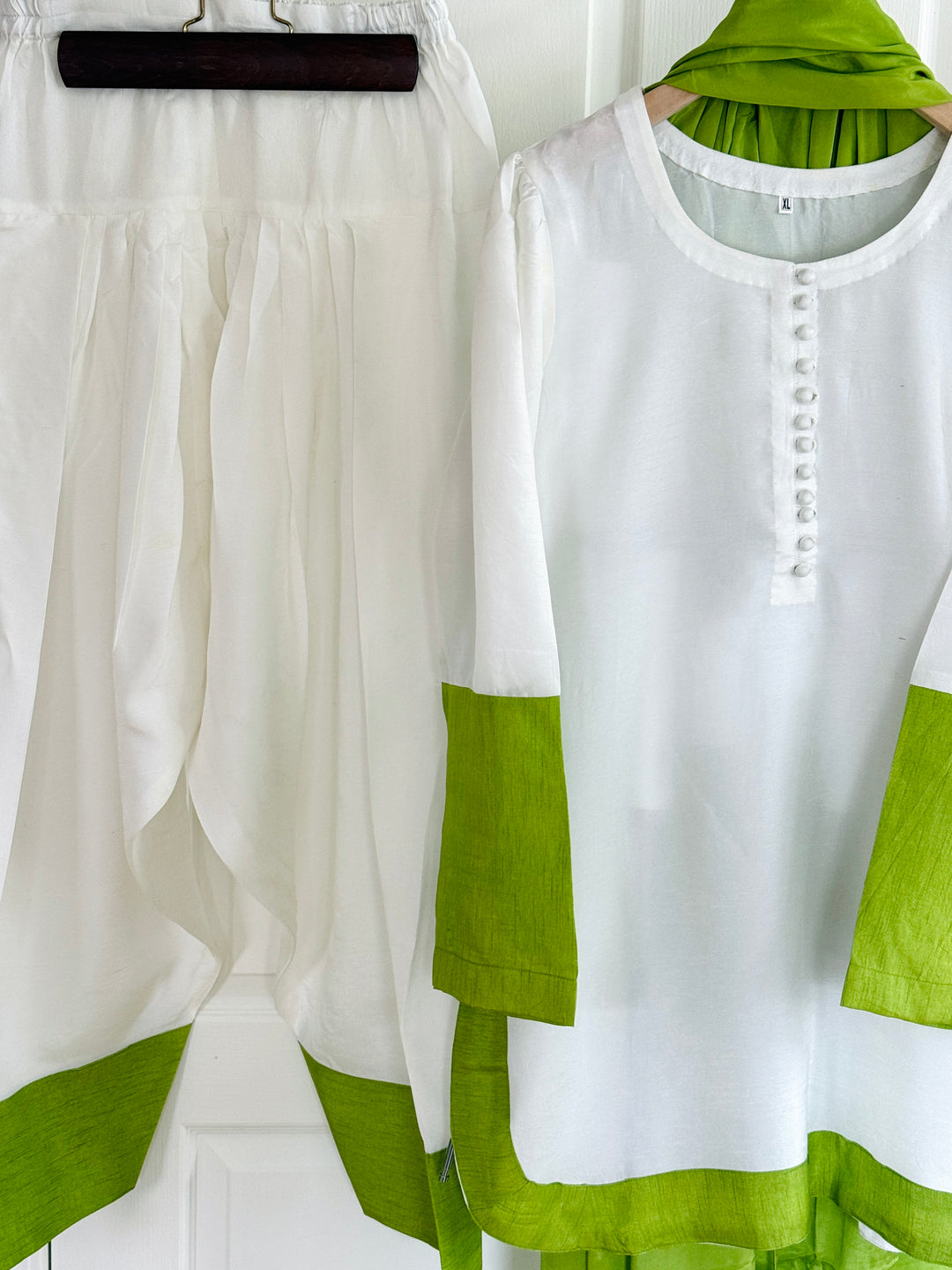 SOLID SILK FARSHI SHALWAR FRSL11