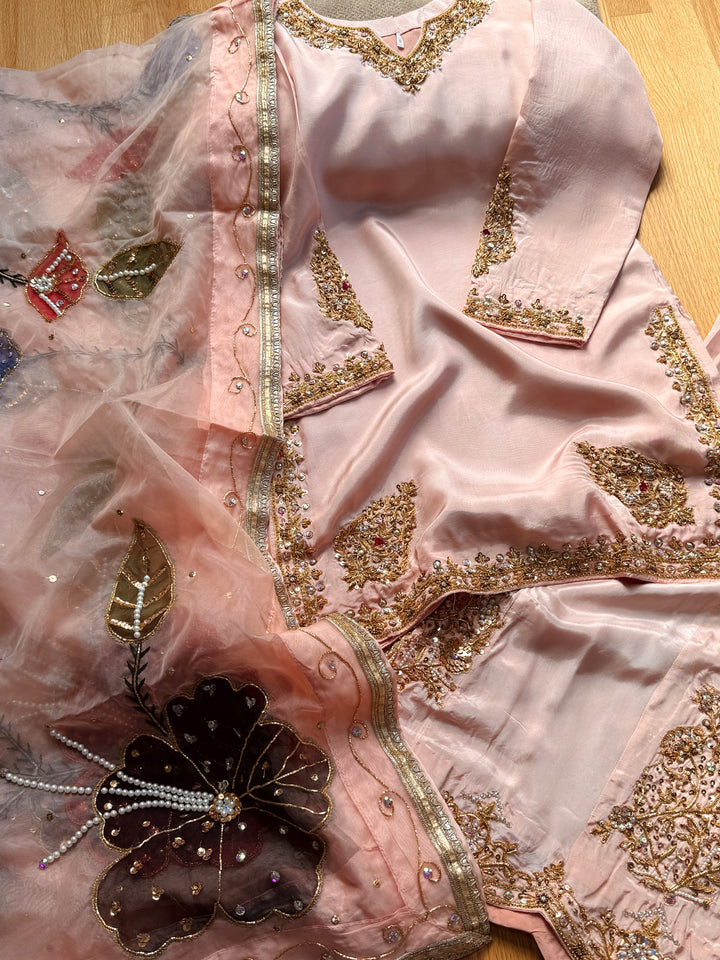 HEAVY PARTYWEAR SHARARA SET SFNQ05