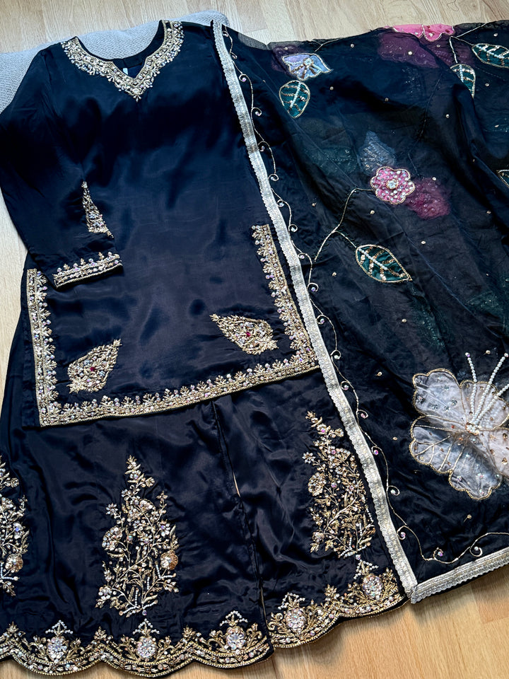 HEAVY PARTYWEAR SHARARA SET SFNQ03