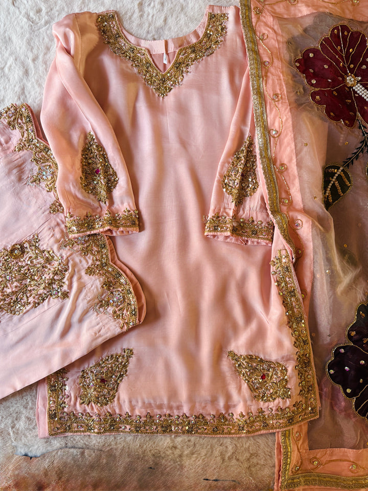 HEAVY PARTYWEAR SHARARA SET SFNQ05