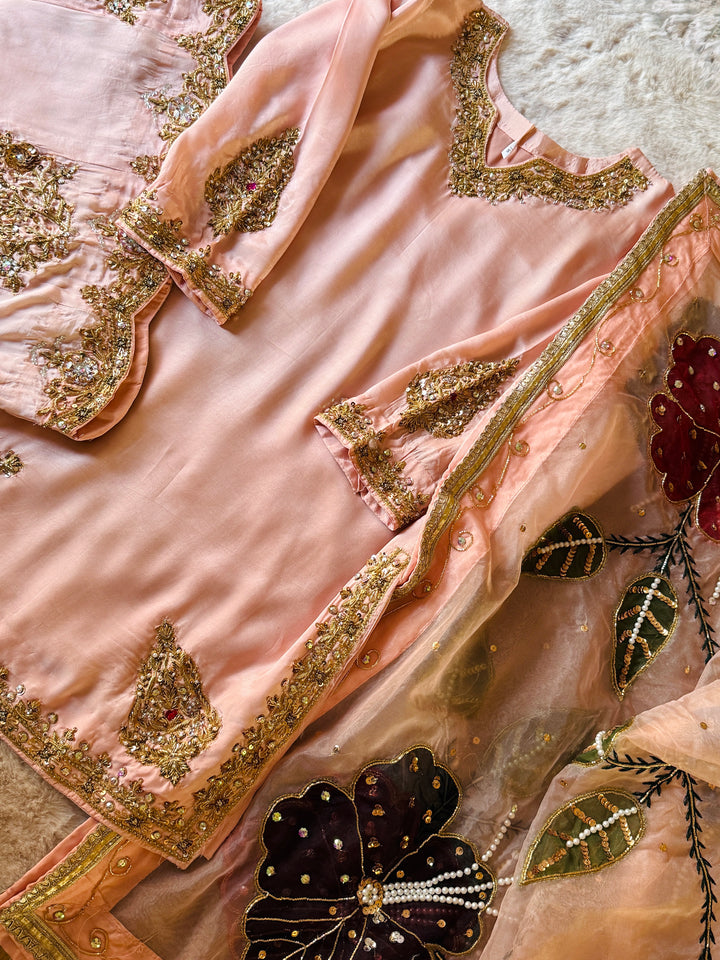 HEAVY PARTYWEAR SHARARA SET SFNQ05