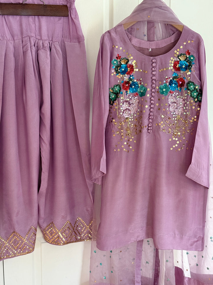 MUSE INSPIRED SILK FARSHI SHALWAR FRSH11