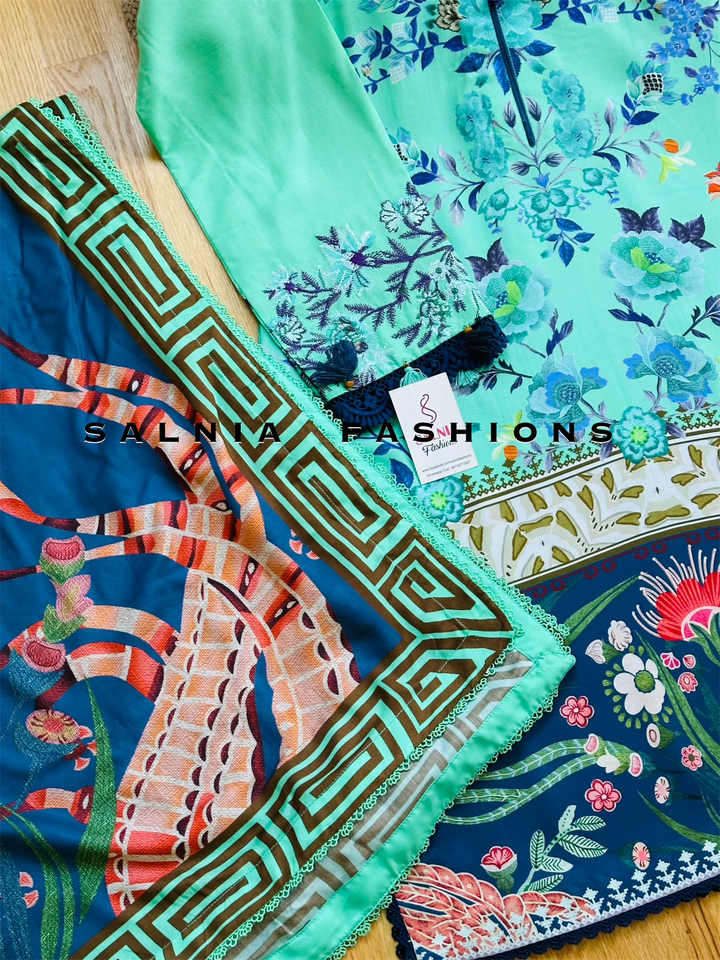 SANA SAFINAZ WINTER MUZLIN 22A