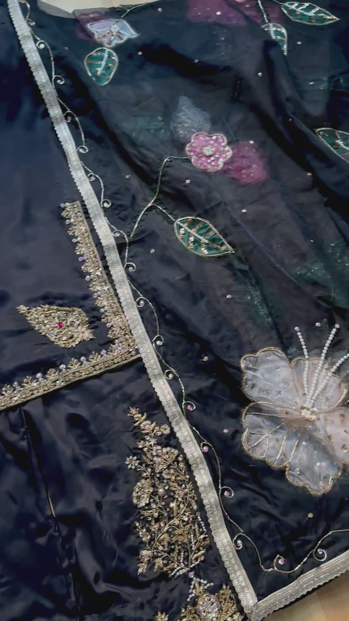 HEAVY PARTYWEAR SHARARA SET SFNQ03