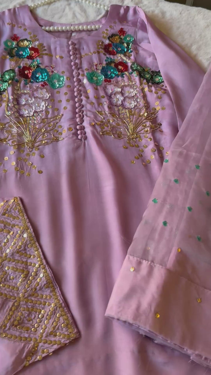 MUSE INSPIRED SILK FARSHI SHALWAR FRSH11