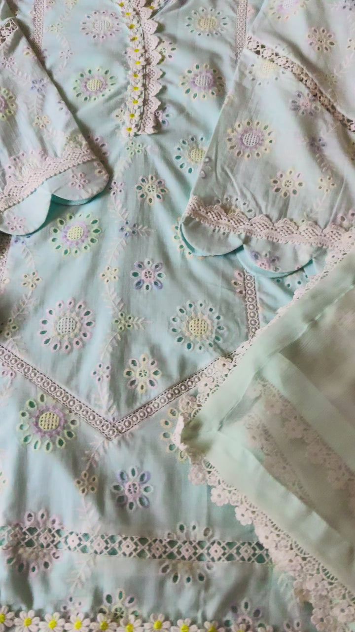 SCHIFFLI EMBROIDERED FARSHI SHALWAR SCFR05