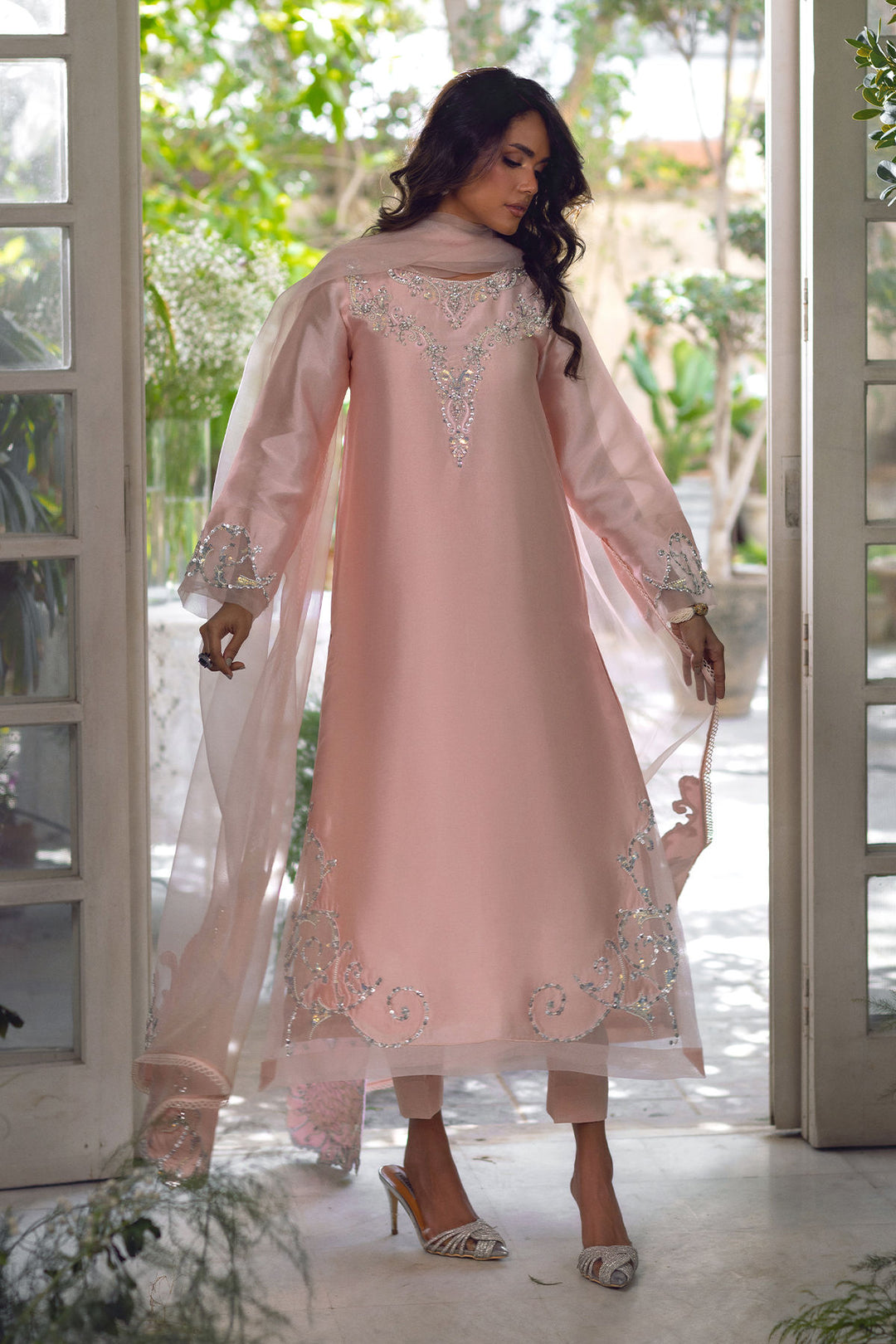 HEAVY PURE SILK CUSTOM PARTYWEAR MUSF01