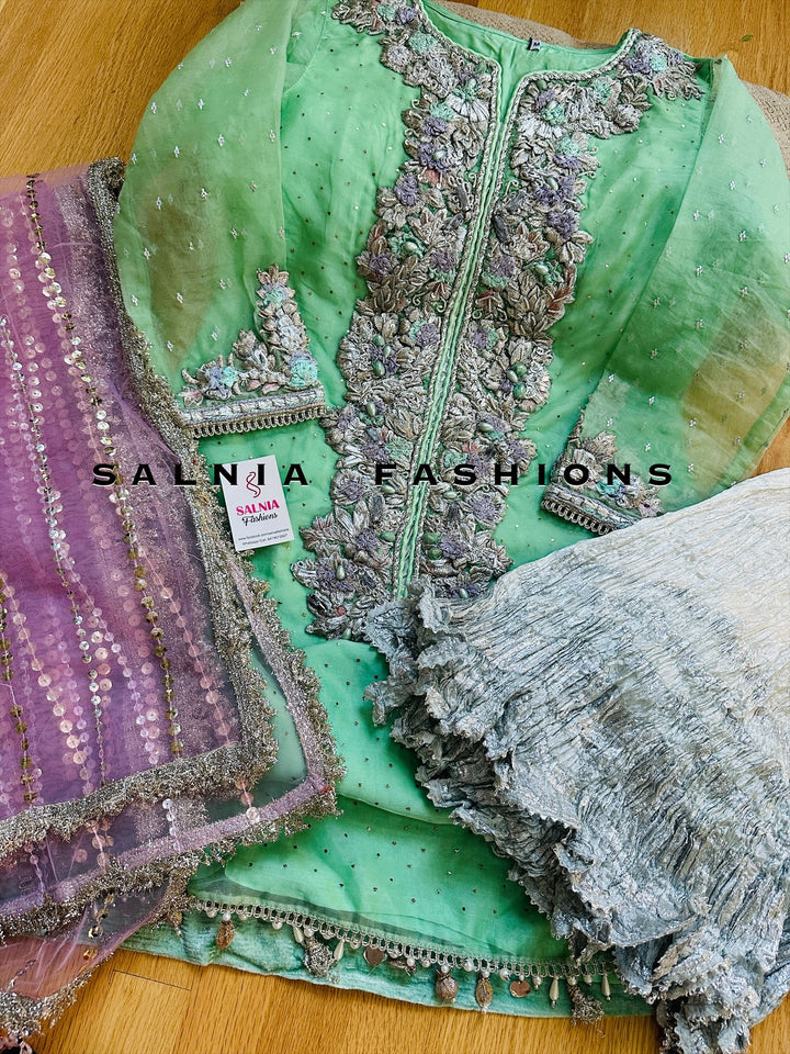 HEAVY PARTYWEAR WEDDING COLLECTION SET SFBD05