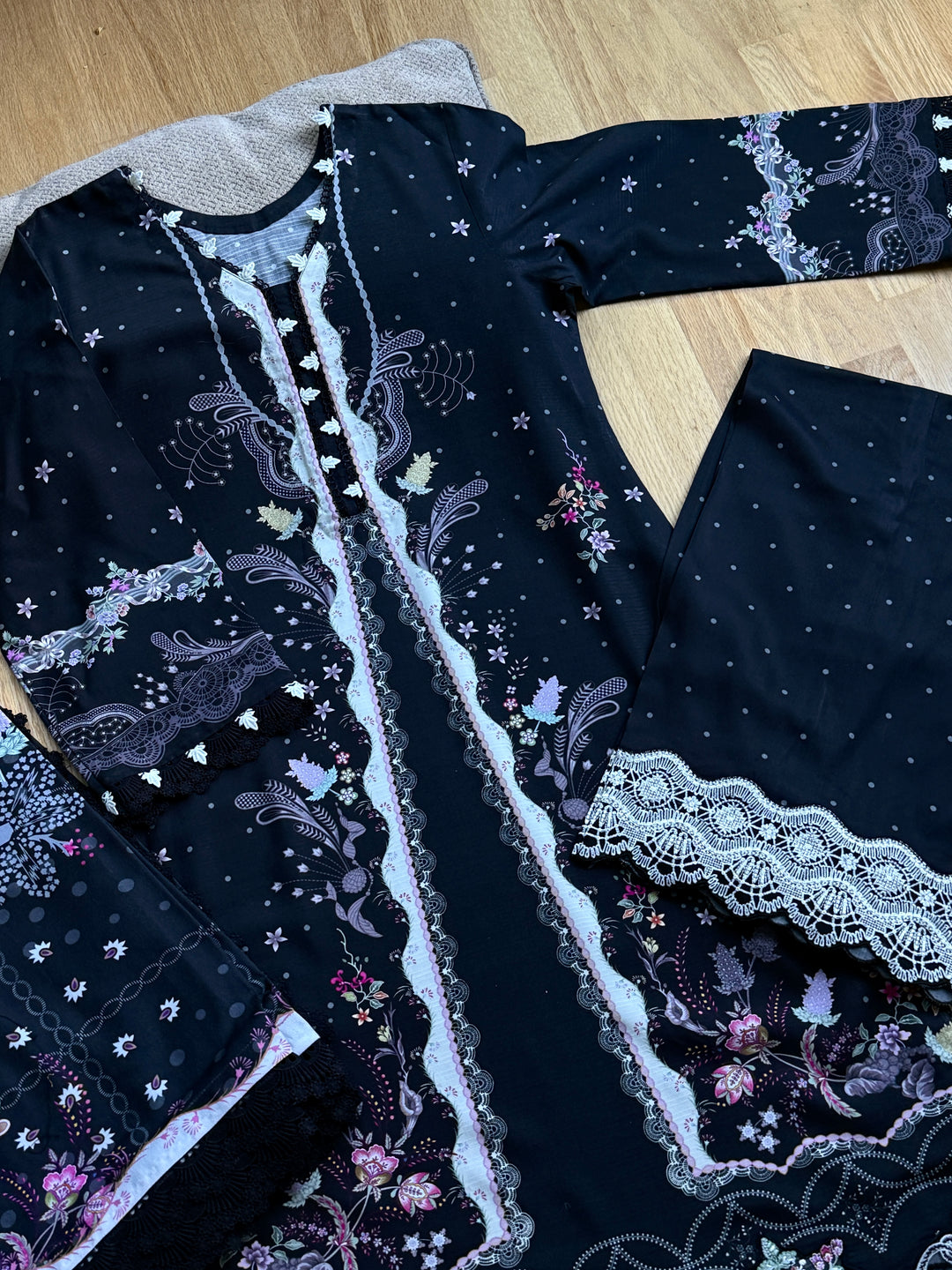 QALAMKAR WINTER COLLECTION SKYE