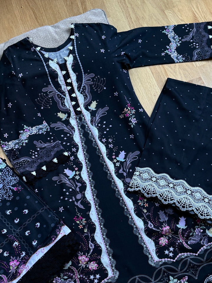 QALAMKAR WINTER COLLECTION SKYE