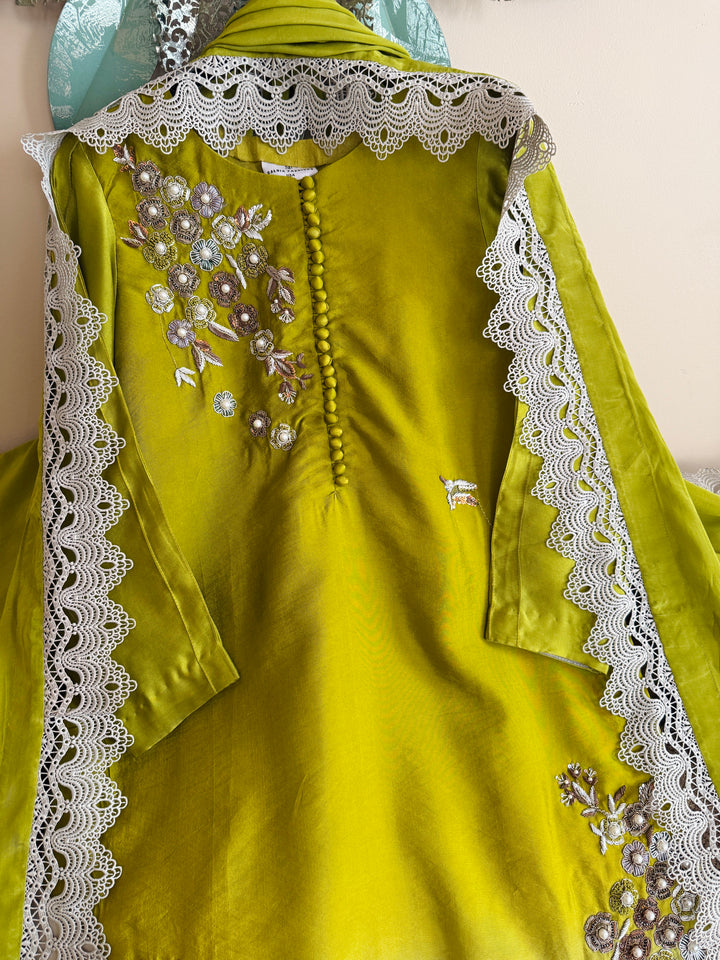 HEAVY PURE SHEESHA SILK CUSTOM PARTYWEAR MUSF20