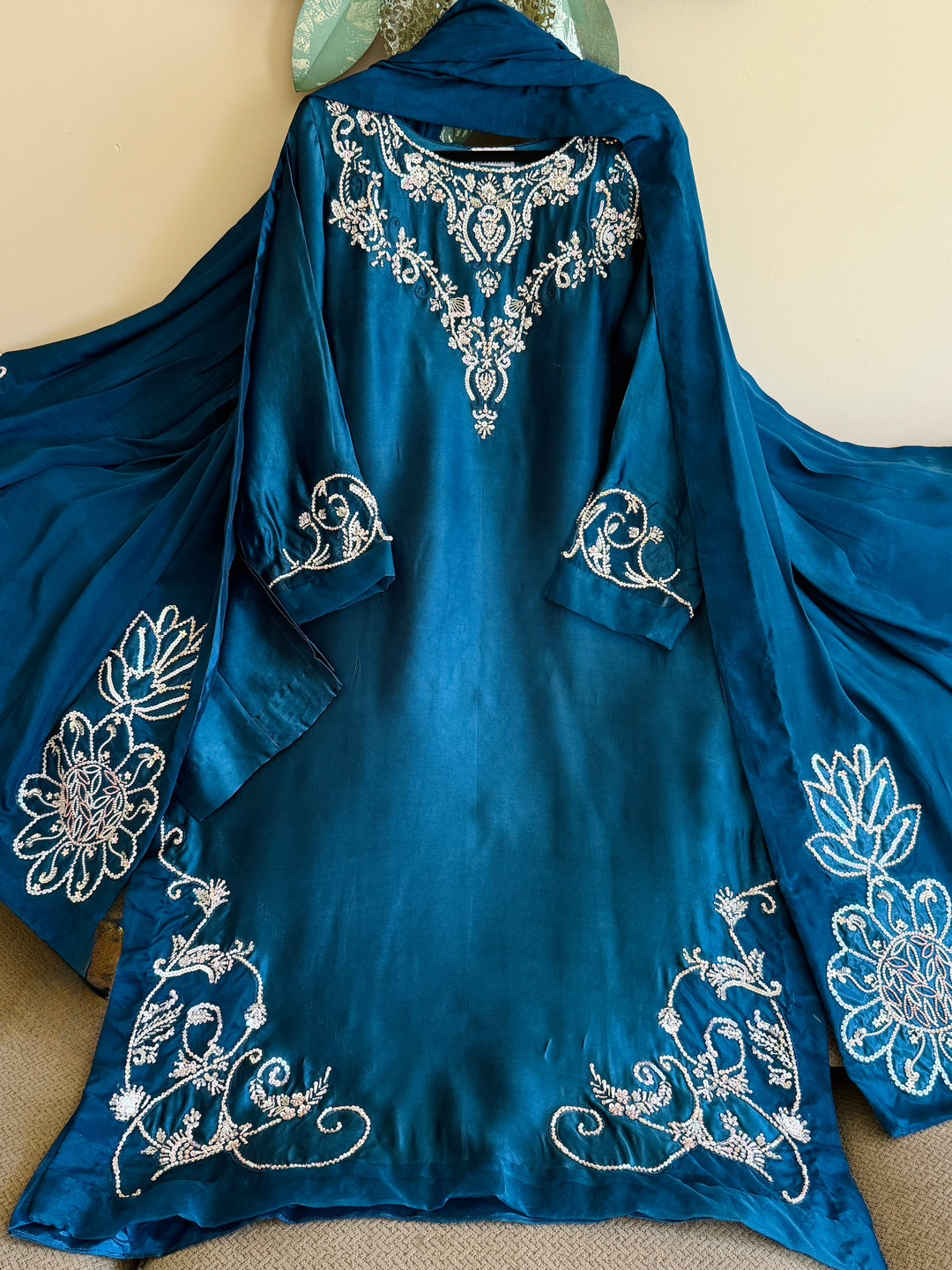 HEAVY PURE SILK CUSTOM PARTYWEAR MUSF02
