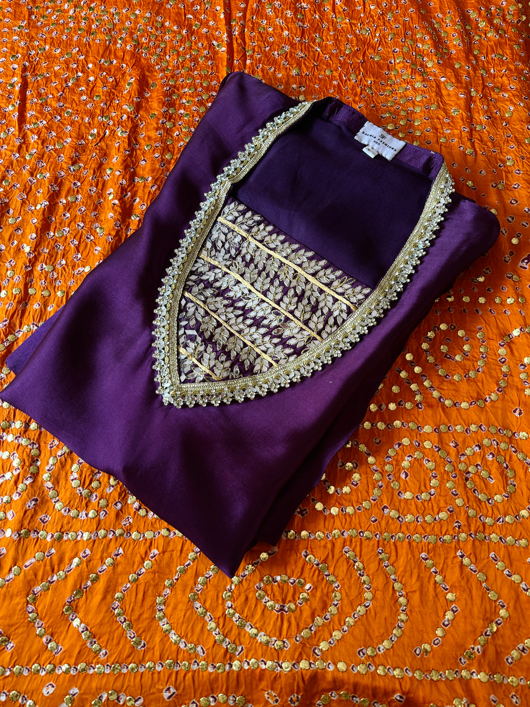 CUSTOM SERIES PURE SILK CHUNRI SUITS CHSF12