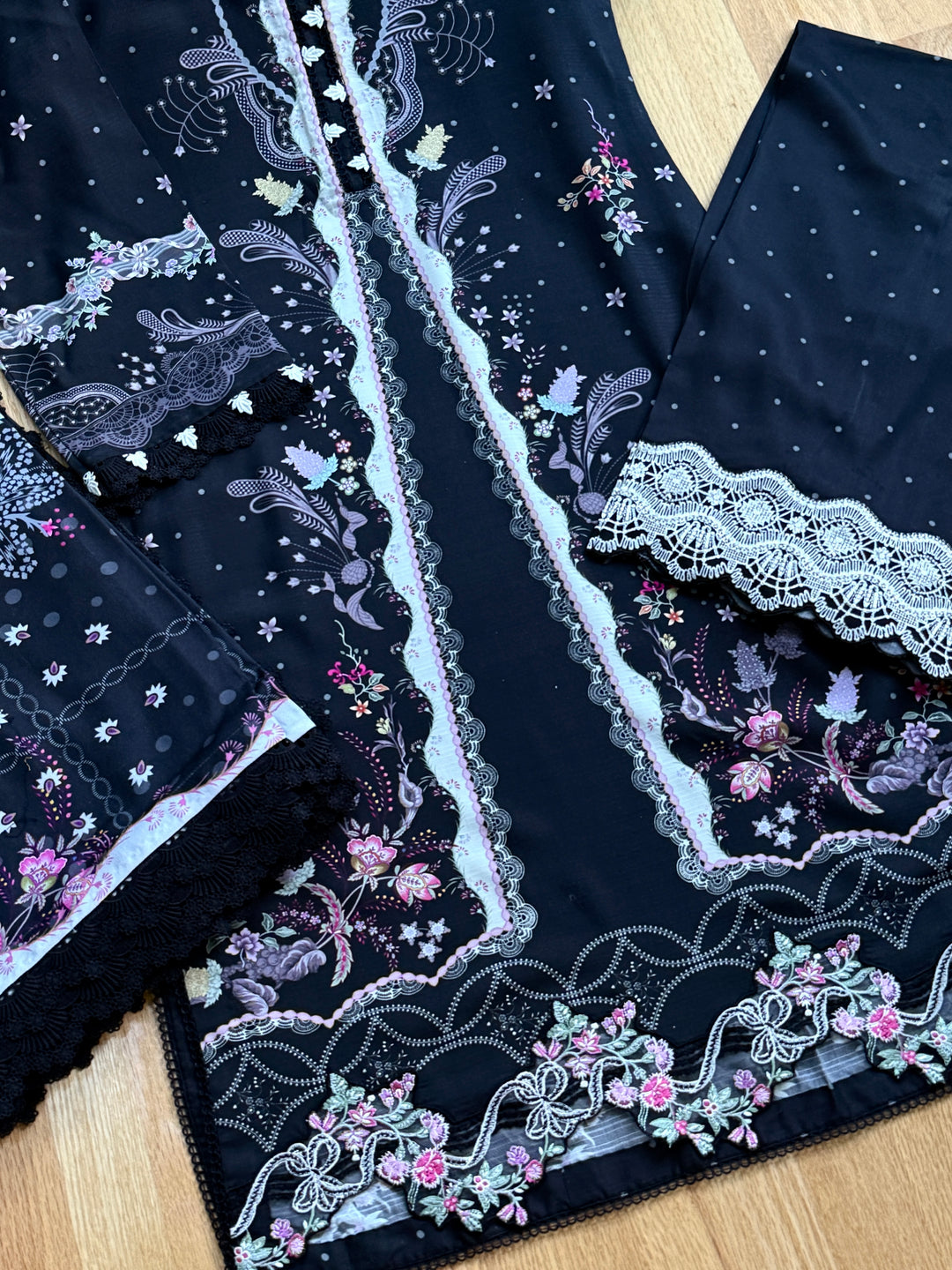 QALAMKAR WINTER COLLECTION SKYE