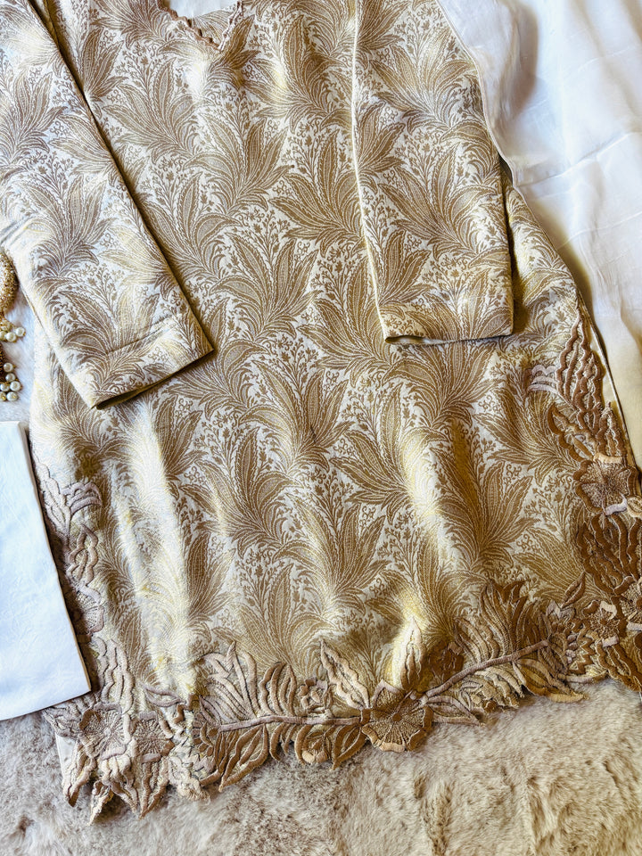PURE UTLAS BANARASI FARSHI SHALWAR FRSH01