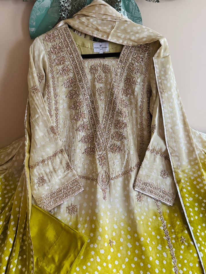 PURE SILK CHUNRI SUIT(CUSTOM SERIES) SFCH03