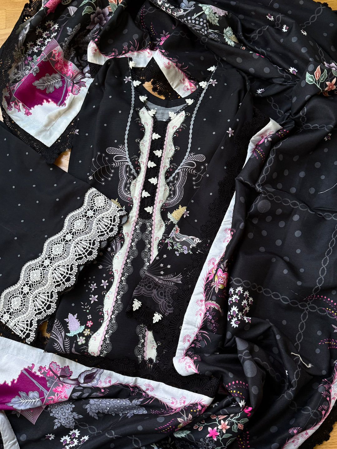 QALAMKAR WINTER COLLECTION SKYE