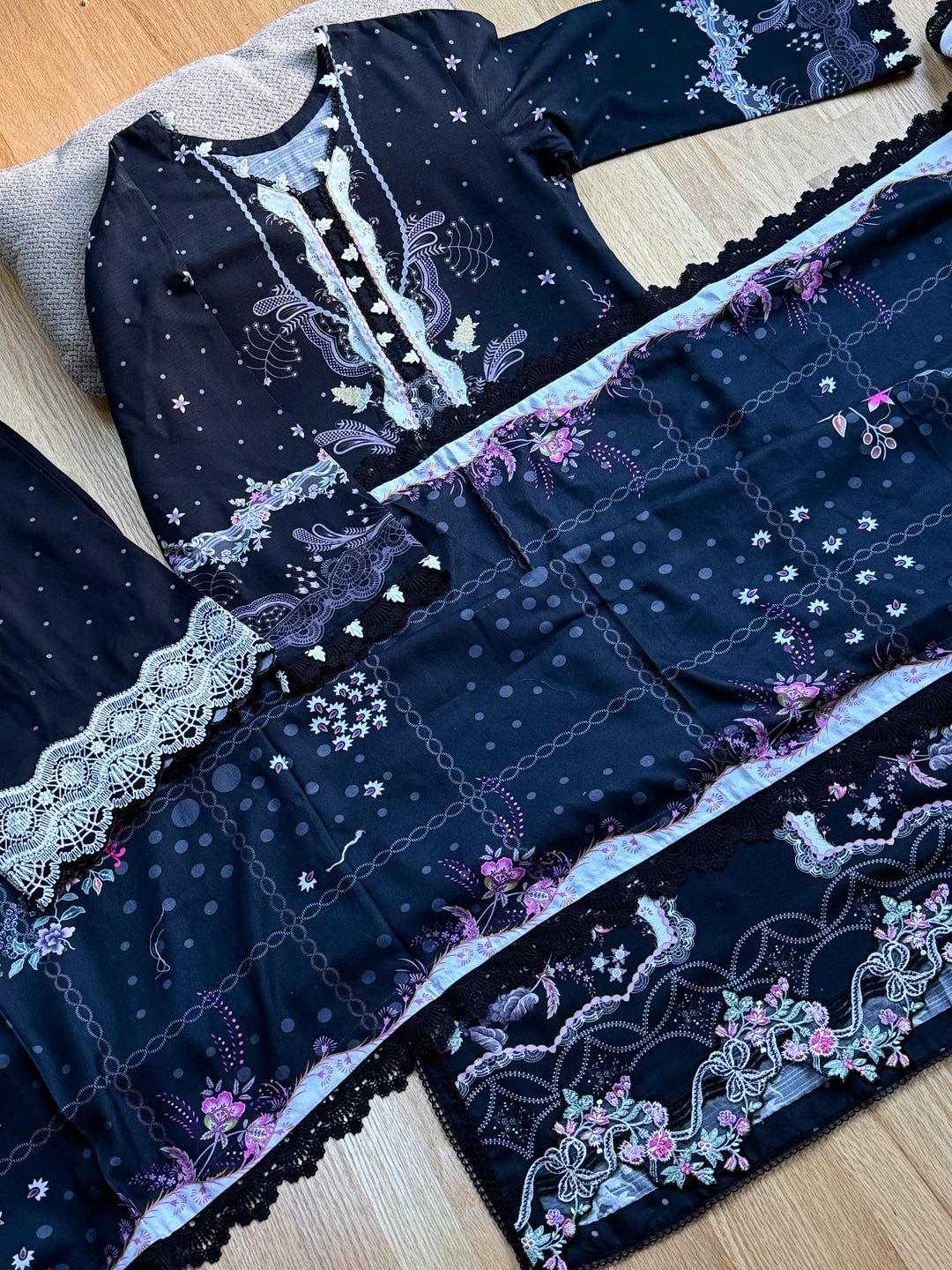 QALAMKAR WINTER COLLECTION SKYE