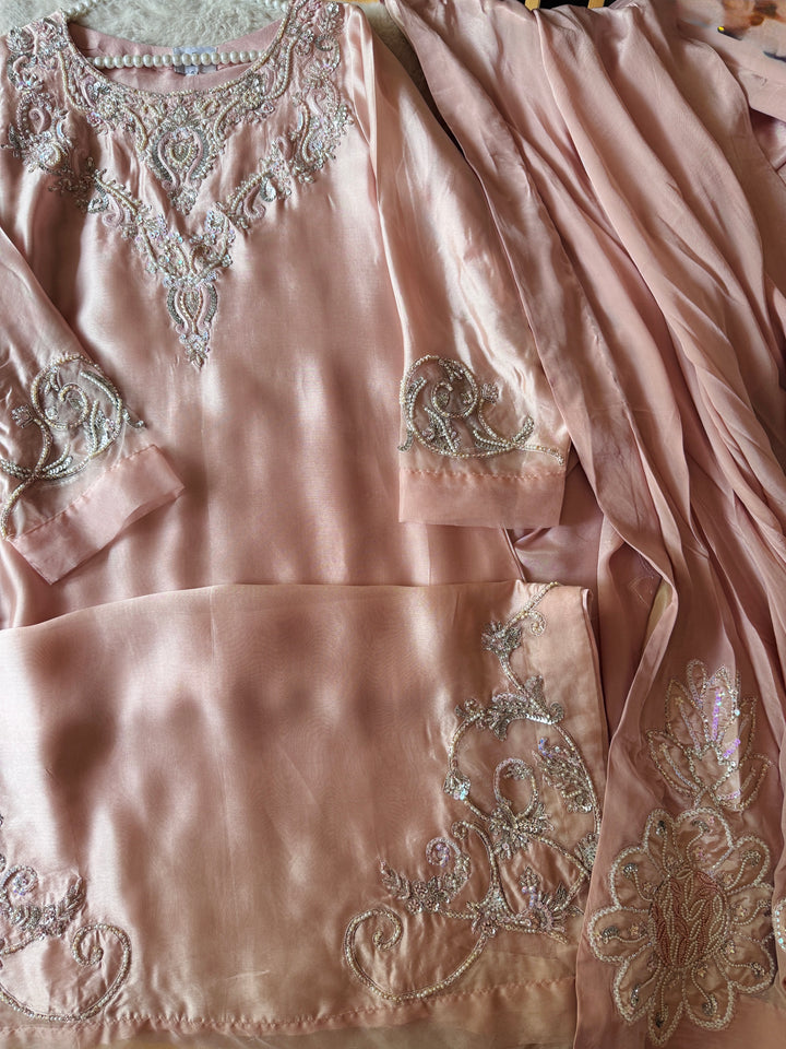 HEAVY PURE SILK CUSTOM PARTYWEAR MUSF04