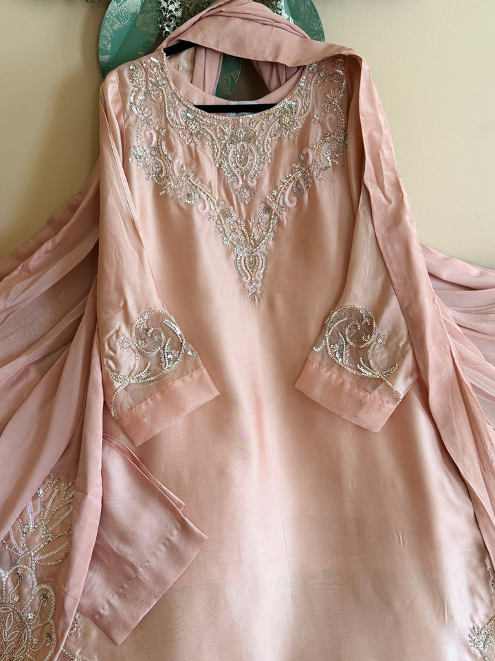 HEAVY PURE SILK CUSTOM PARTYWEAR MUSF04