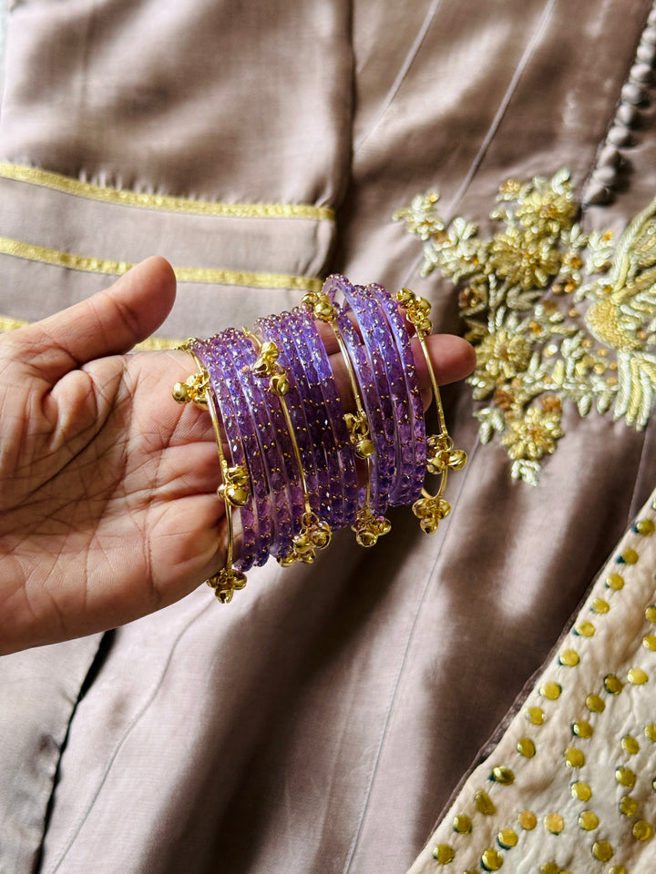 CUSTOM SERIES PURE SILK CHUNRI FROCK CHSF11