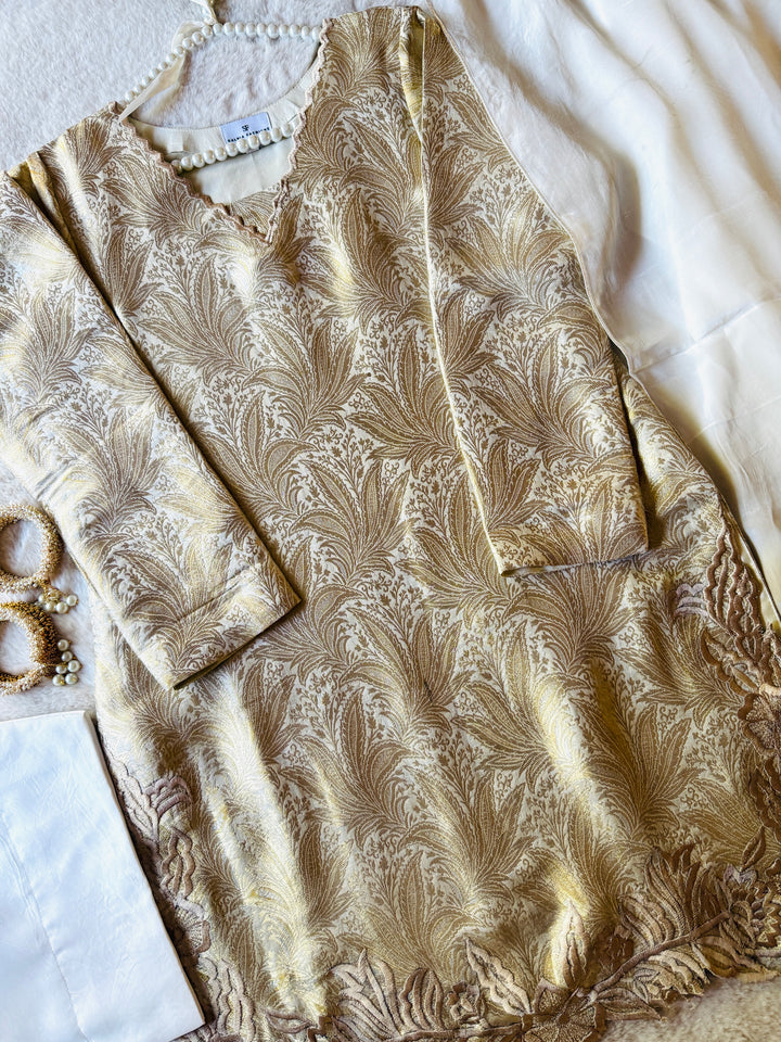 PURE UTLAS BANARASI FARSHI SHALWAR FRSH01