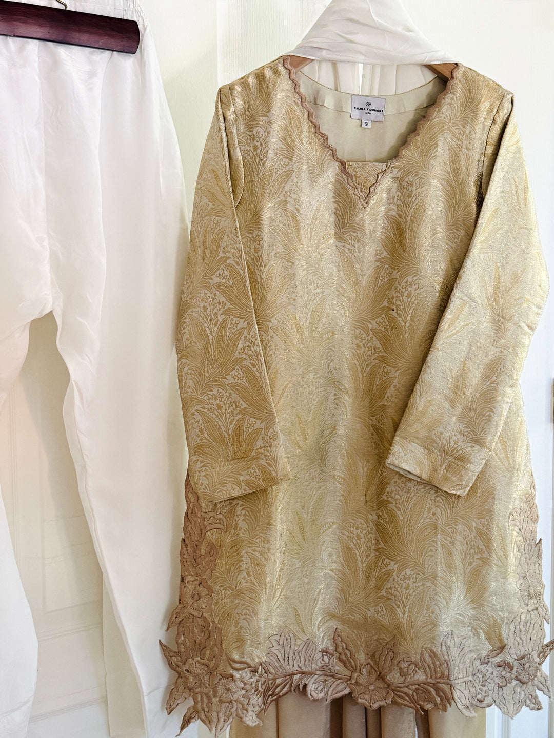 PURE UTLAS BANARASI FARSHI SHALWAR FRSH01