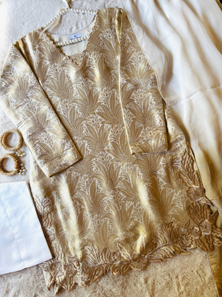 PURE UTLAS BANARASI FARSHI SHALWAR FRSH01