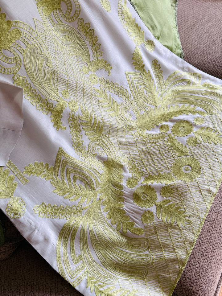 EMBROIDERED SILK KAFTAN SFKF50