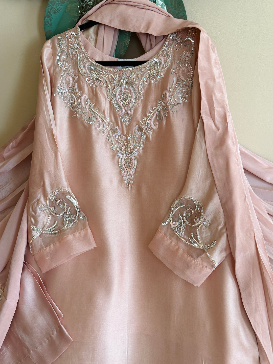 HEAVY PURE SILK CUSTOM PARTYWEAR MUSF04