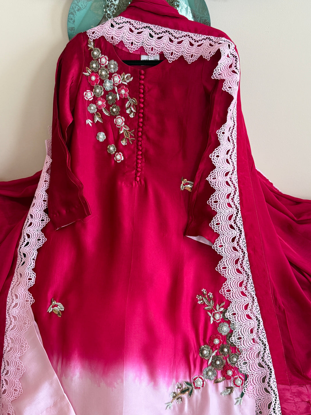 HEAVY PURE SHEESHA SILK CUSTOM PARTYWEAR MUSF22