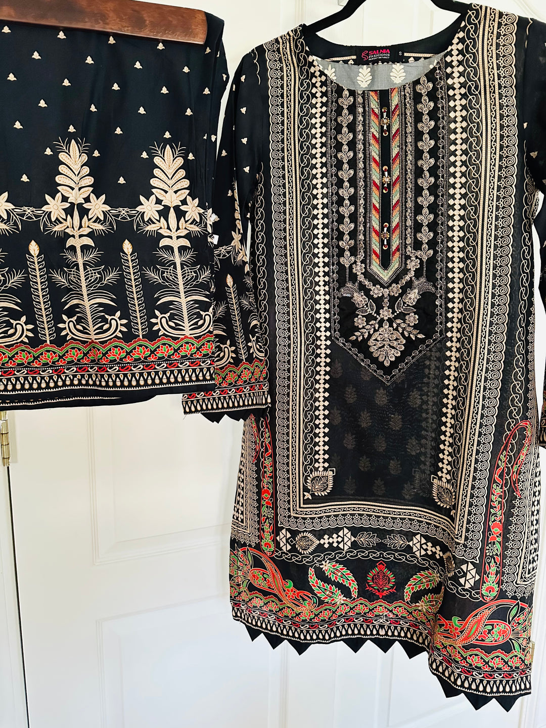 EMBROIDERED CO-ORD SHIRT/PANT MQ22